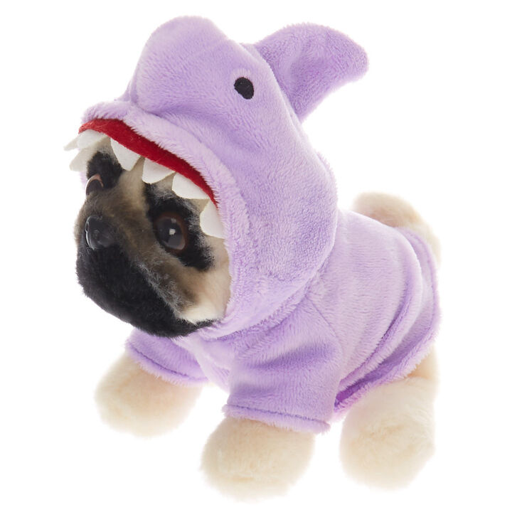Doug the Pug&trade; Small Shark Plush Toy &ndash; Purple,