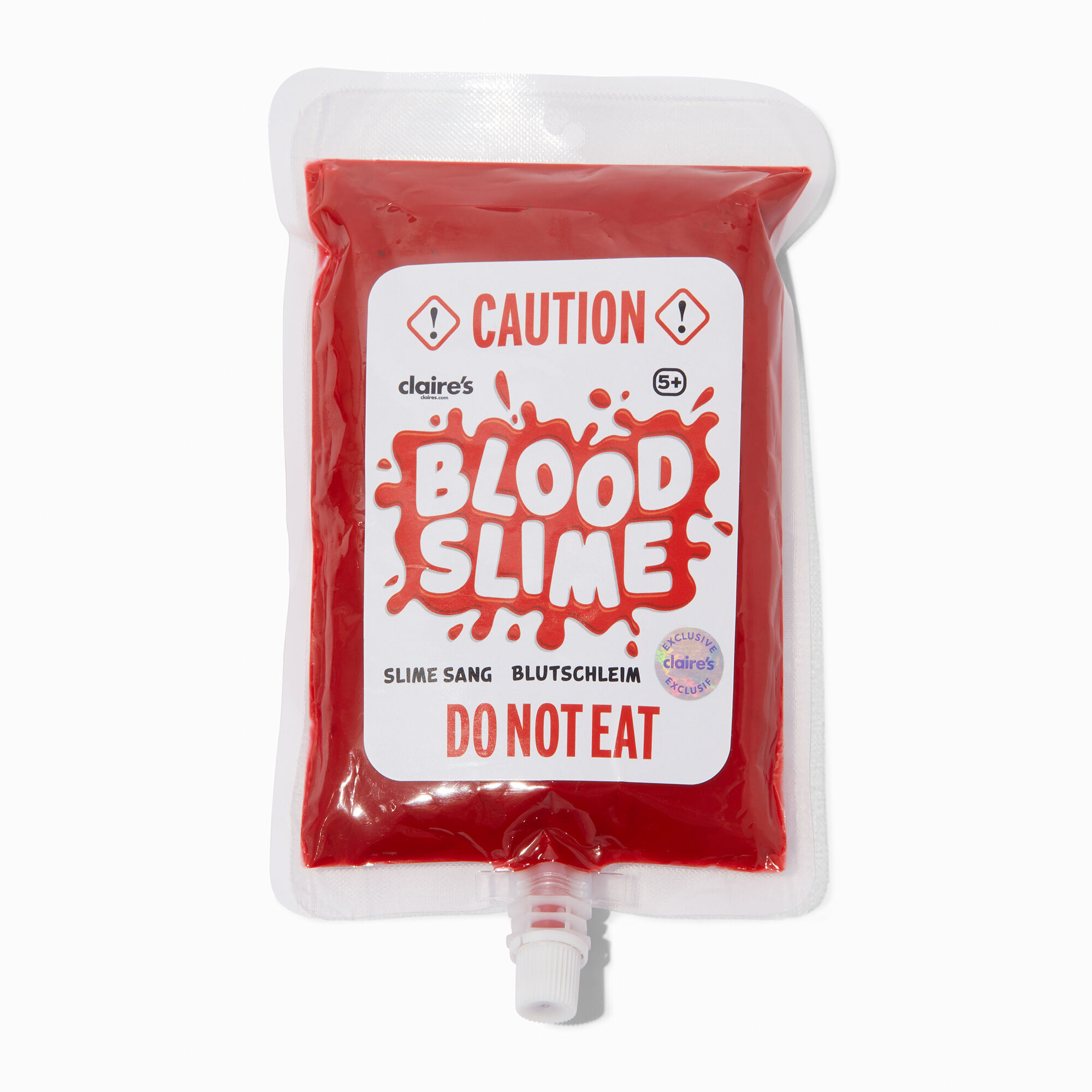 Blood Bag Claire's Exclusive Slime Bag,