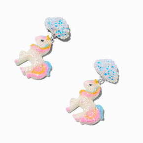 Puffy Unicorn Drop Earrings,