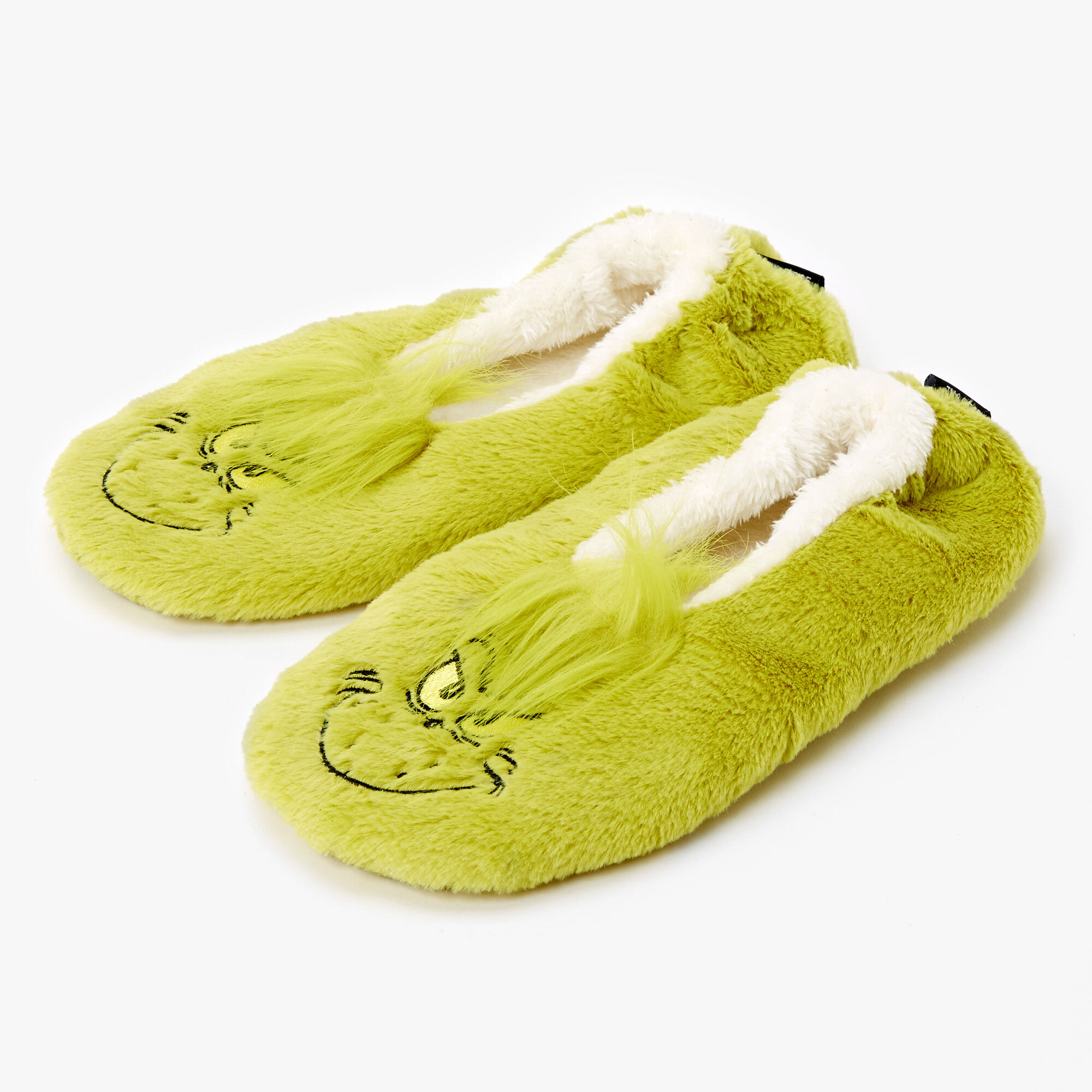 grinch feet slippers