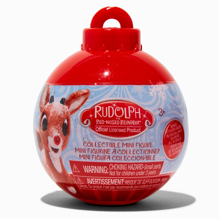 Rudolph the Red-Nosed Reindeer&reg; Ornament with Collectible Mini Figure,