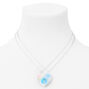 Best Friends Pastel Ombr&eacute; Heart Pendant Necklaces - 2 Pack,