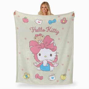 Hello Kitty&reg; Charms &amp; Rainbows Silk Touch Throw Blanket &#40;ds&#41;,