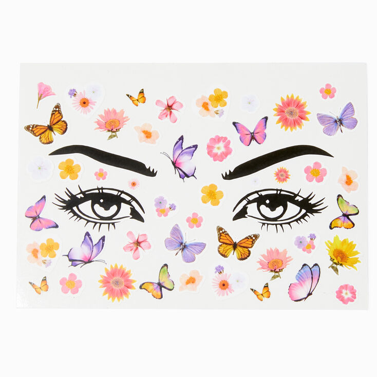 Butterfly Temporary Face Stickers,