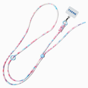 T H E M E x Claire&#39;s Tie Dye Rope Lanyard ,