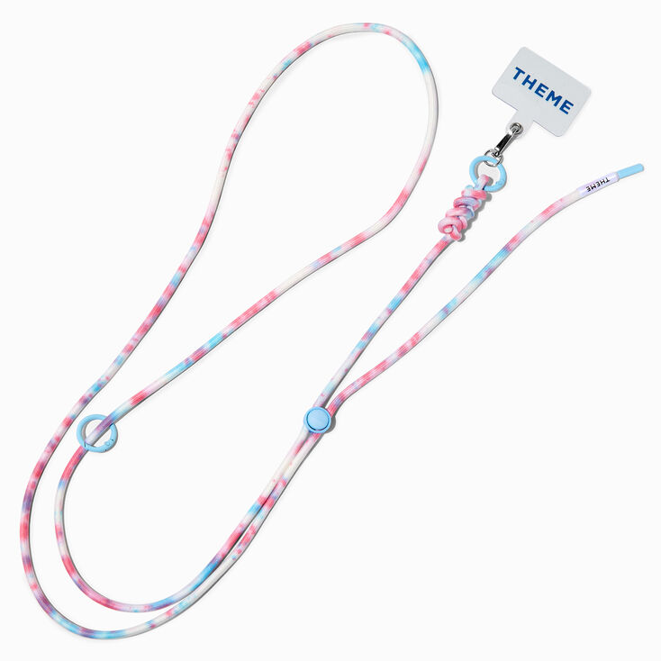 T H E M E x Claire&#39;s Tie Dye Rope Lanyard ,