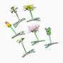Kitschy Garden Sprout Hair Clips - 6 Pack,
