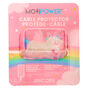 MojiPower&reg; Glitter Unicorn Cable Protector - Clear,