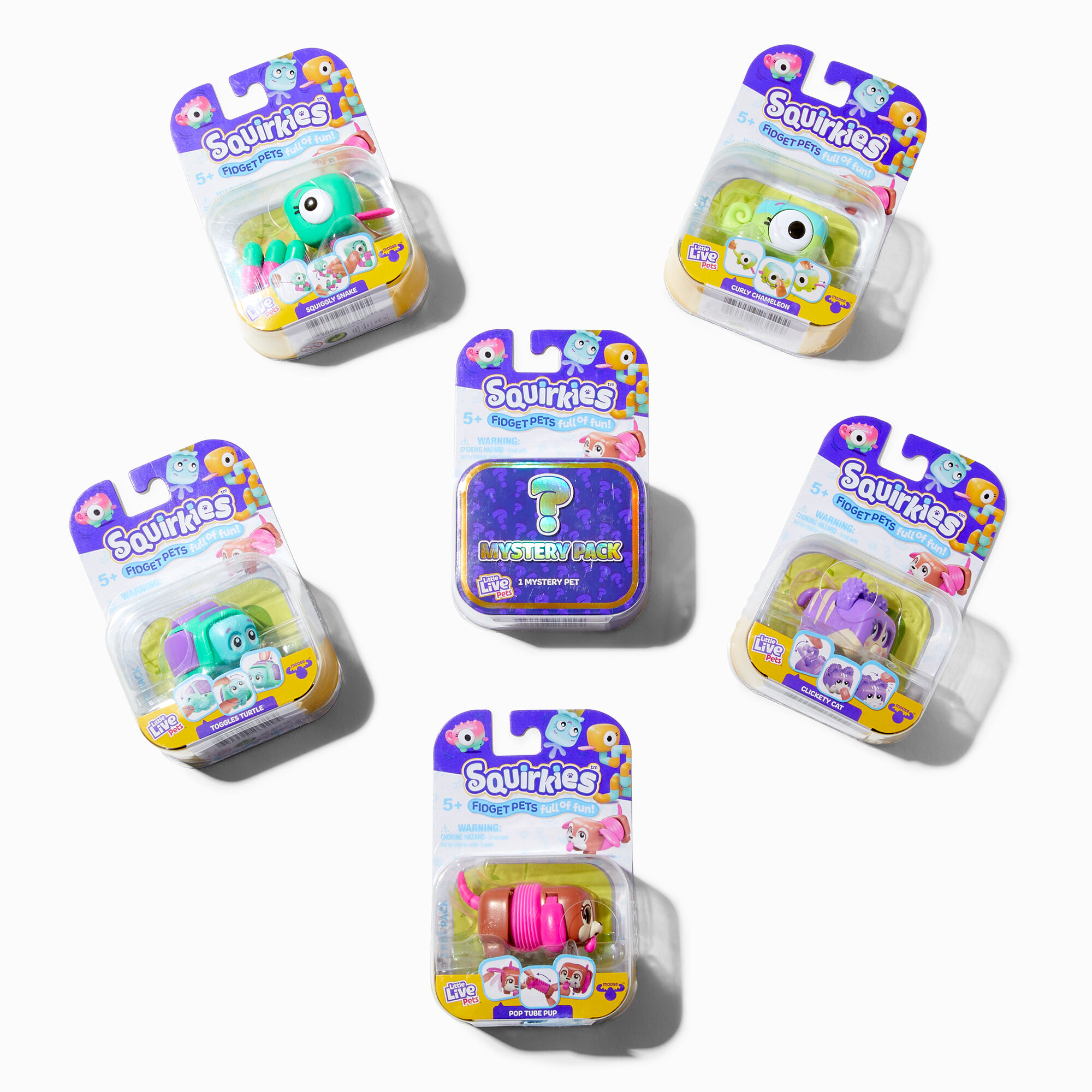 Squirkies™ Series 1 Fidget Pet Fidget Toy Blind Bag - Styles Vary,