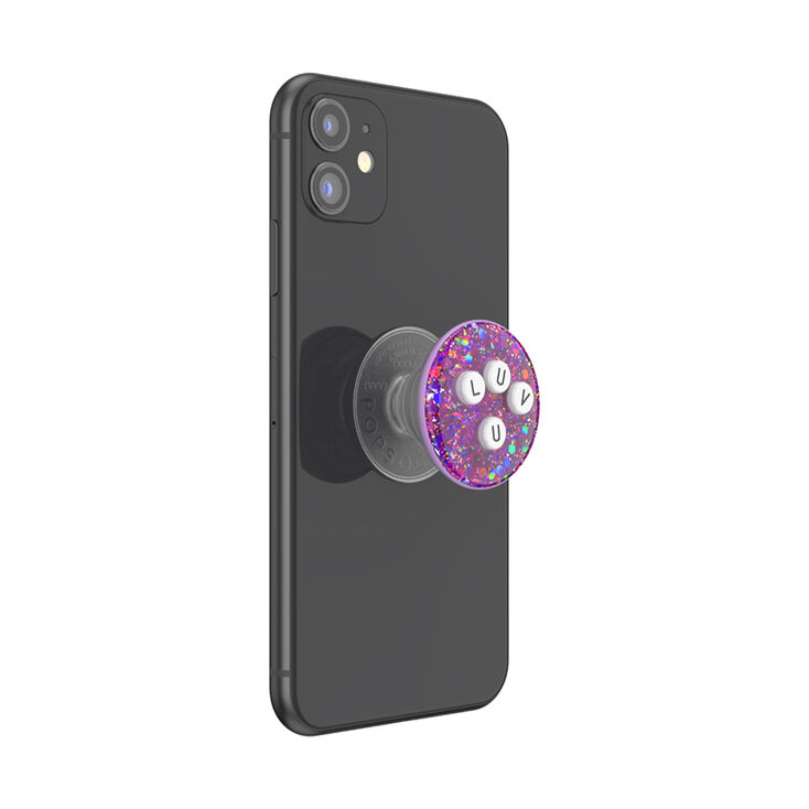 PopSockets&reg; PopGrip - Alphabet Soup LUV U,