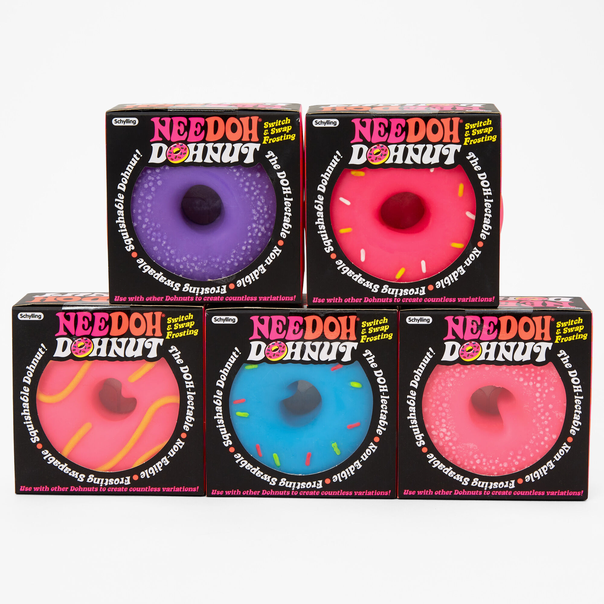 Schylling® NeeDoh™ Dohnut Fidget Toy - Styles Vary,