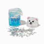 Pot de p&acirc;te &agrave; modeler en exclusivit&eacute; chez Claire&rsquo;s shaker ours polaire,