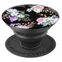 PopSocket PopGrip noir &agrave; motif floral,