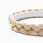 Platinum Blonde Faux Hair Braided Headband,