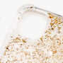 Gold Flecked Clear Phone Case - Fits iPhone 11,