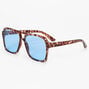 Tortoiseshell Aviator Sunglasses,