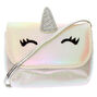 Claire&#39;s Club Mini Unicorn Crossbody Bag - White,