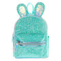 Glitter Bunny Small Backpack - Mint,