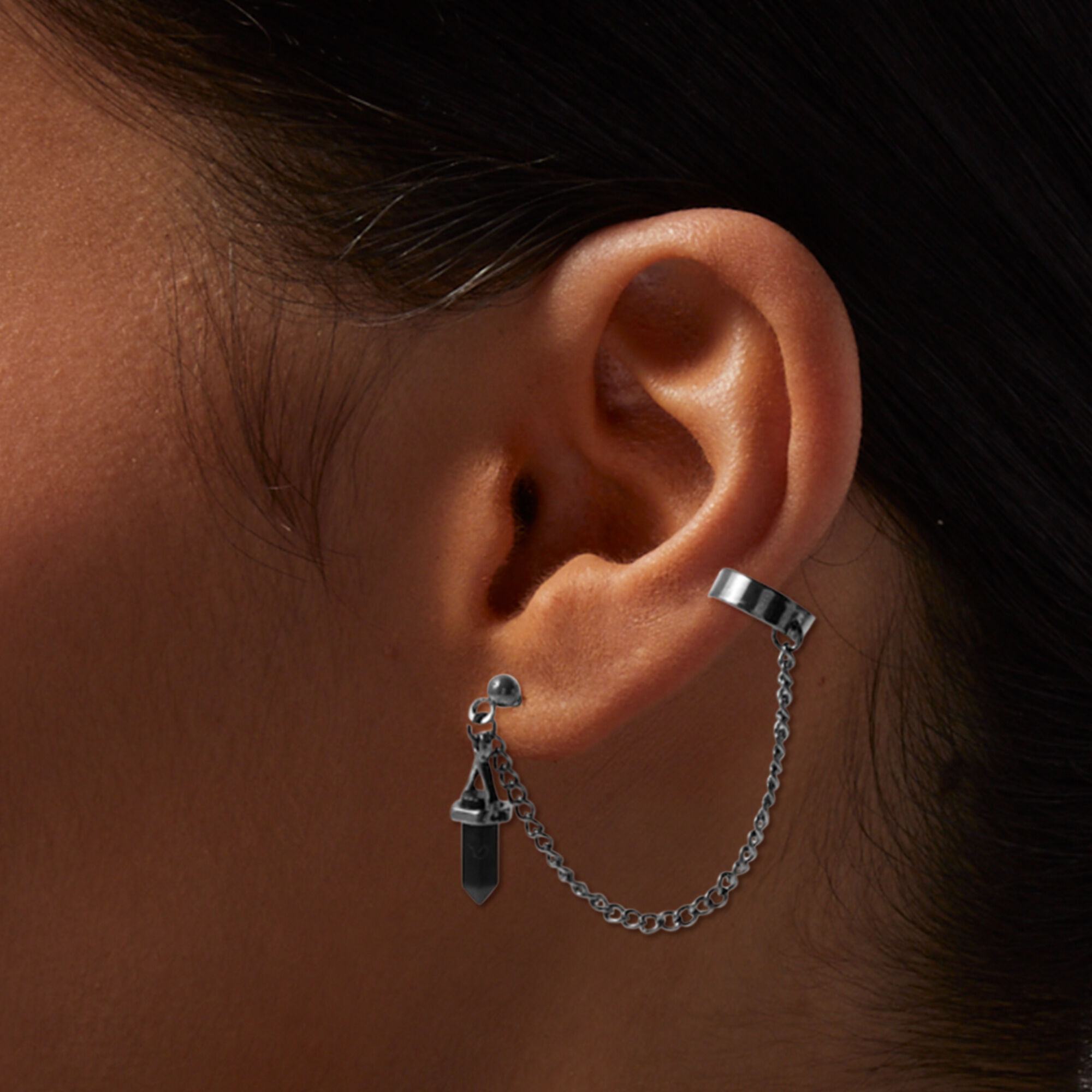 Ear Jacket Earrings Ear Crawlers Shop Online Claire s US