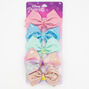&copy;Disney Princess Glitter Bow Hair Clips &ndash; 6 Pack,