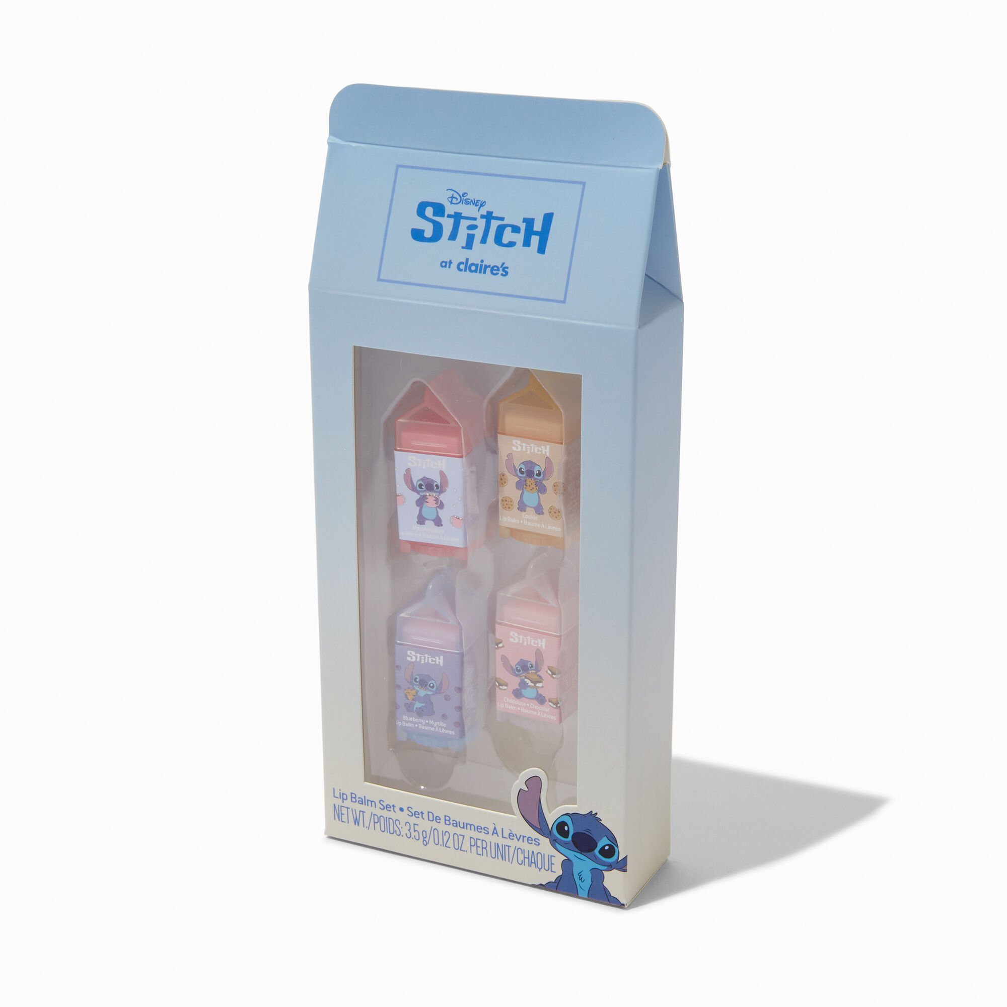 Baumes à lèvres cosy en exclusivité chez Claire’s Disney Stitch - Lot de 4,
