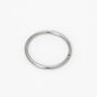 Silver 16G Conch Clicker Hoop Earring,