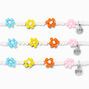 Best Friends Rainbow Daisy Stretch Bracelets - 3 Pack,