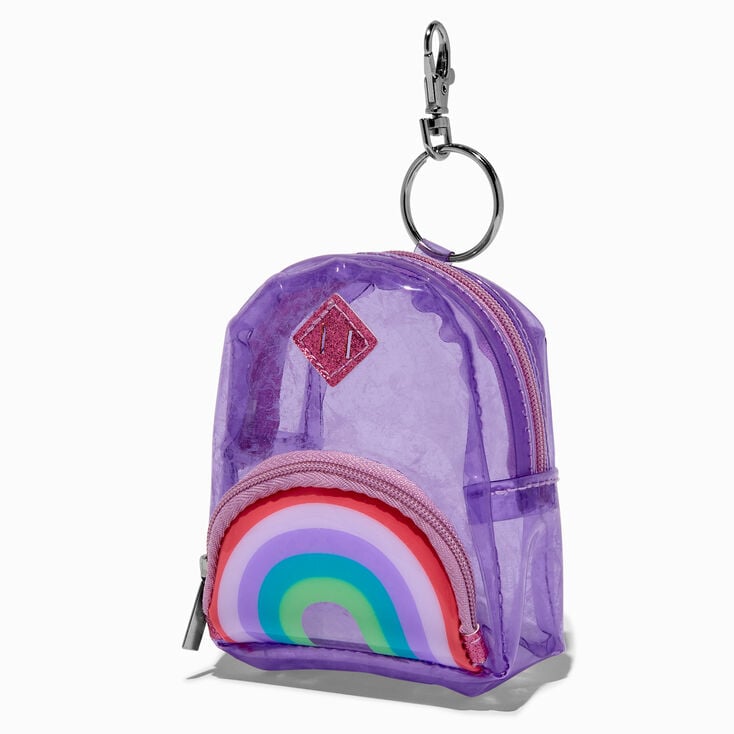 Ensemble d&rsquo;articles de papeterie sac &agrave; dos 10&nbsp;cm arc-en-ciel,