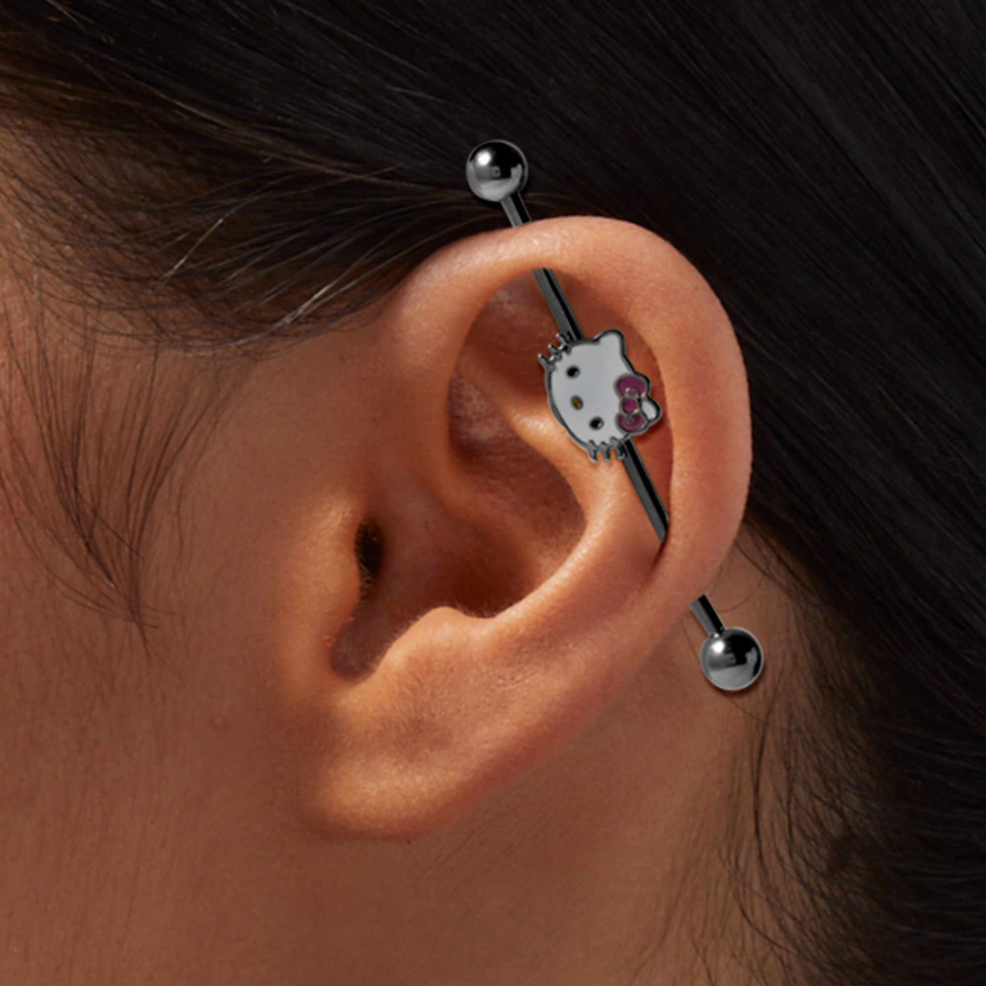Industrial piercing jewelry at claire's sale