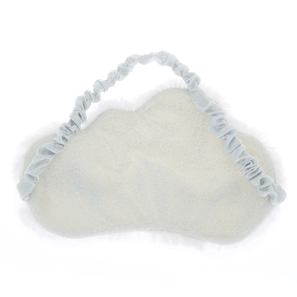 Furry Sleeping Mask & Makeup Bag Set - Purple, 2 Pack,