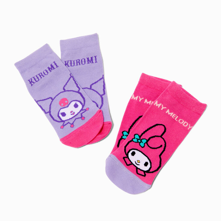 Sanrio&reg; My Melody&trade; &amp; Kuromi&trade; No-Show Socks - 2 Pack,