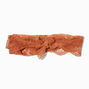 Boho Brown Lace Headwrap,