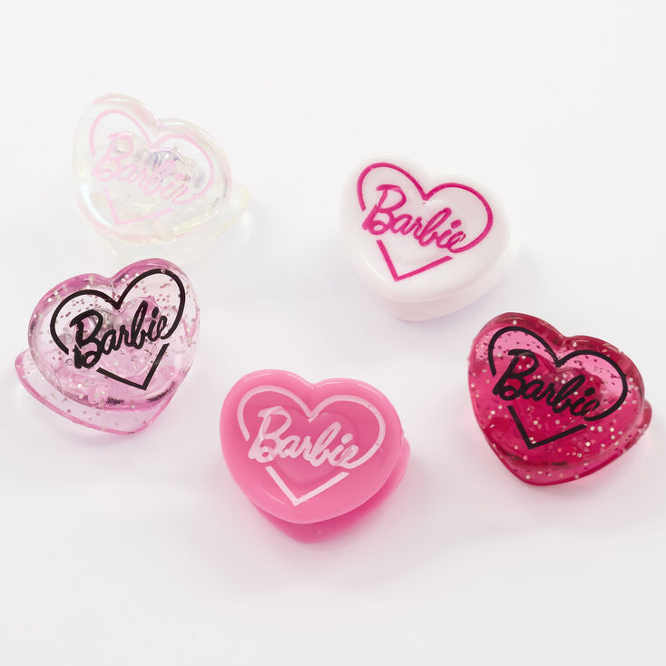 Mini pinces &agrave; cheveux Barbie&trade; - Lot de 10,