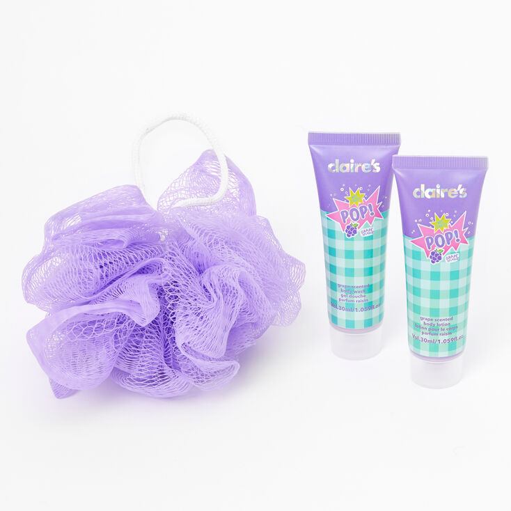 POP! Soda Bottle Bath Set - Grape Splash,