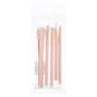 Blushing Makeup Brush Set - Pink, 5 Pack,