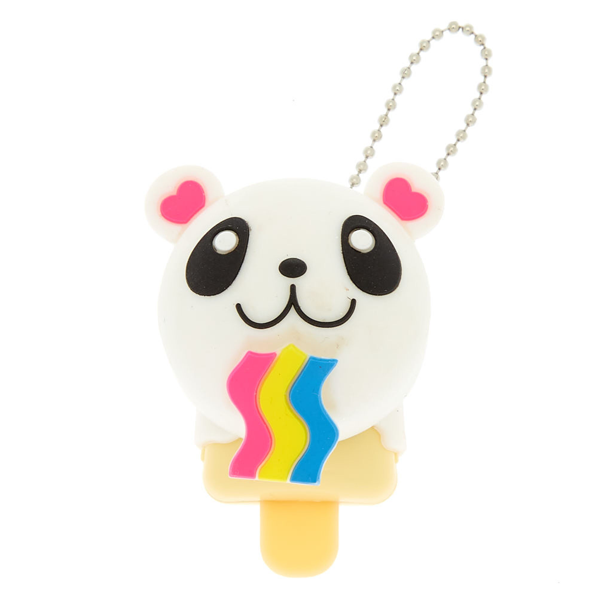 Pucker Pops Panda Emoji Popper Lip Gloss - Cotton Candy,