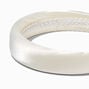 Claire&#39;s Ivory Satin Headband,