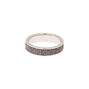 Silver Glitter Midi Ring,