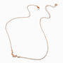 Gold-tone Zodiac Constellation Pendant Necklace - Libra,