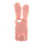 Pink Fur Bunny Phone Case - Fits iPhone 6/7/8/SE,