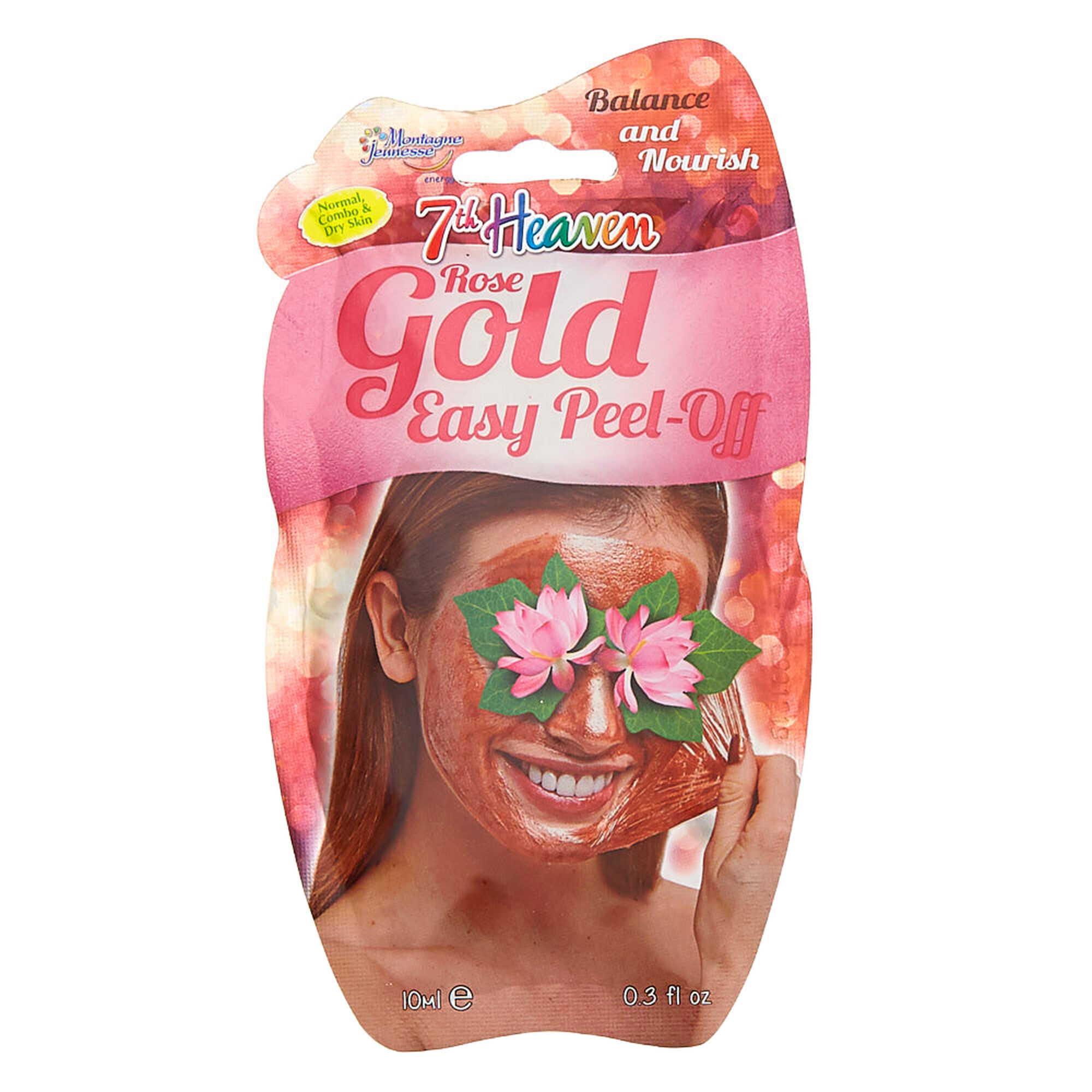 7th Heaven Peel Off Face Mask Rose Gold Claire S