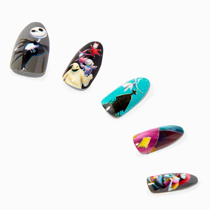 The Nightmare Before Christmas&reg; Stiletto Press On Vegan Faux Nail Set - 24 Pack,