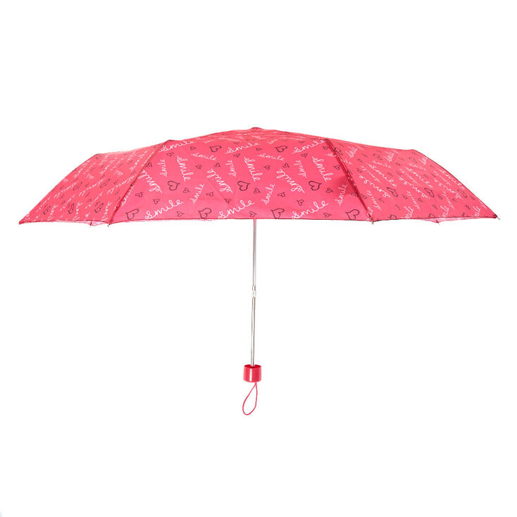 Claire's Parapluie rose Smile