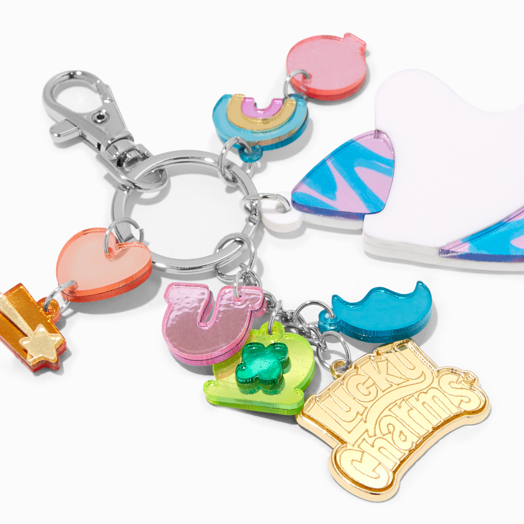 Lucky charm keychain deals