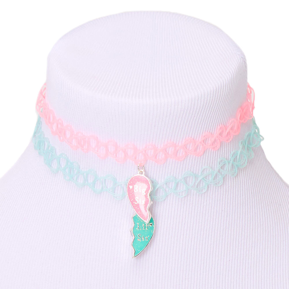 Big sister little deals sister necklace claire's