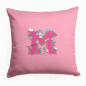 My Melody&reg; Varsity Letter Printed Throw Pillow &#40;ds&#41;,