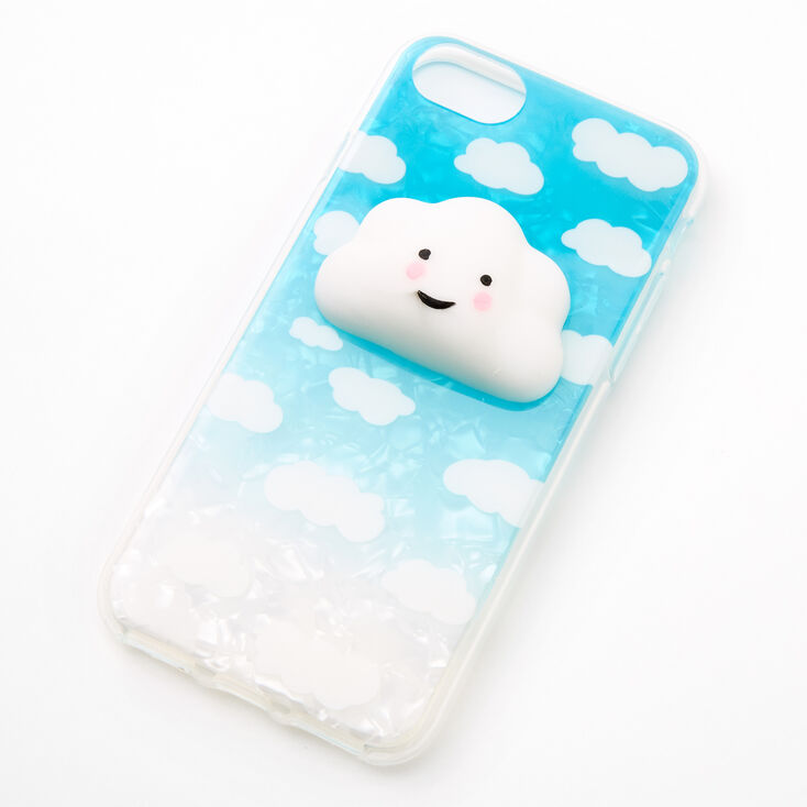 squishy cloud protective phone case fits iphone 6 7 8 se