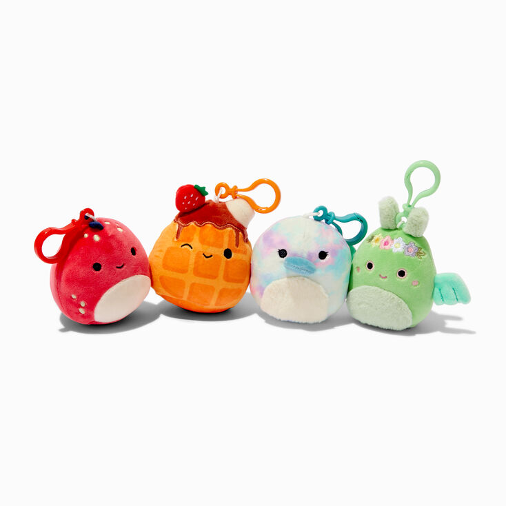 Squishmallows&trade; 3.5&#39;&#39; Soft Toy Bag Clip - Styles Vary,
