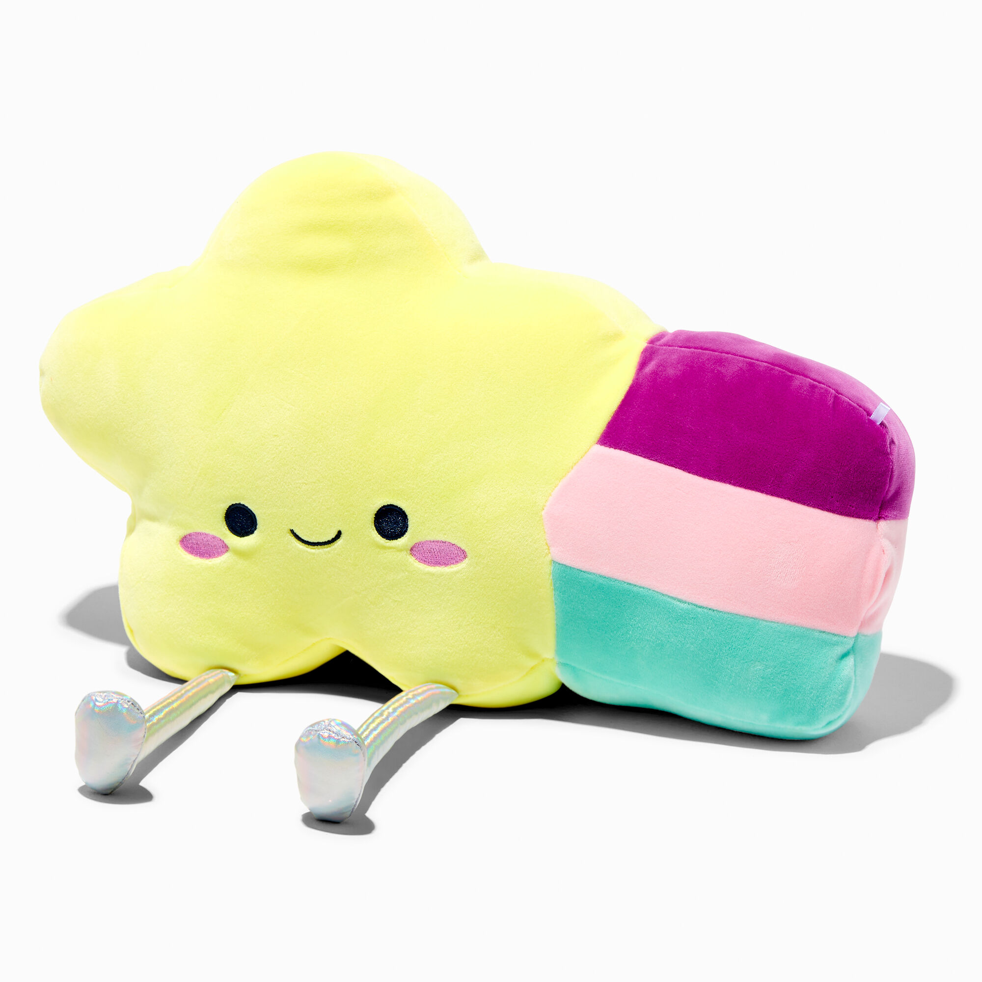 Squeeze With Love™ Super Stuffed 8'' Rainbow Cloud Plush Toy - Styles Vary,
