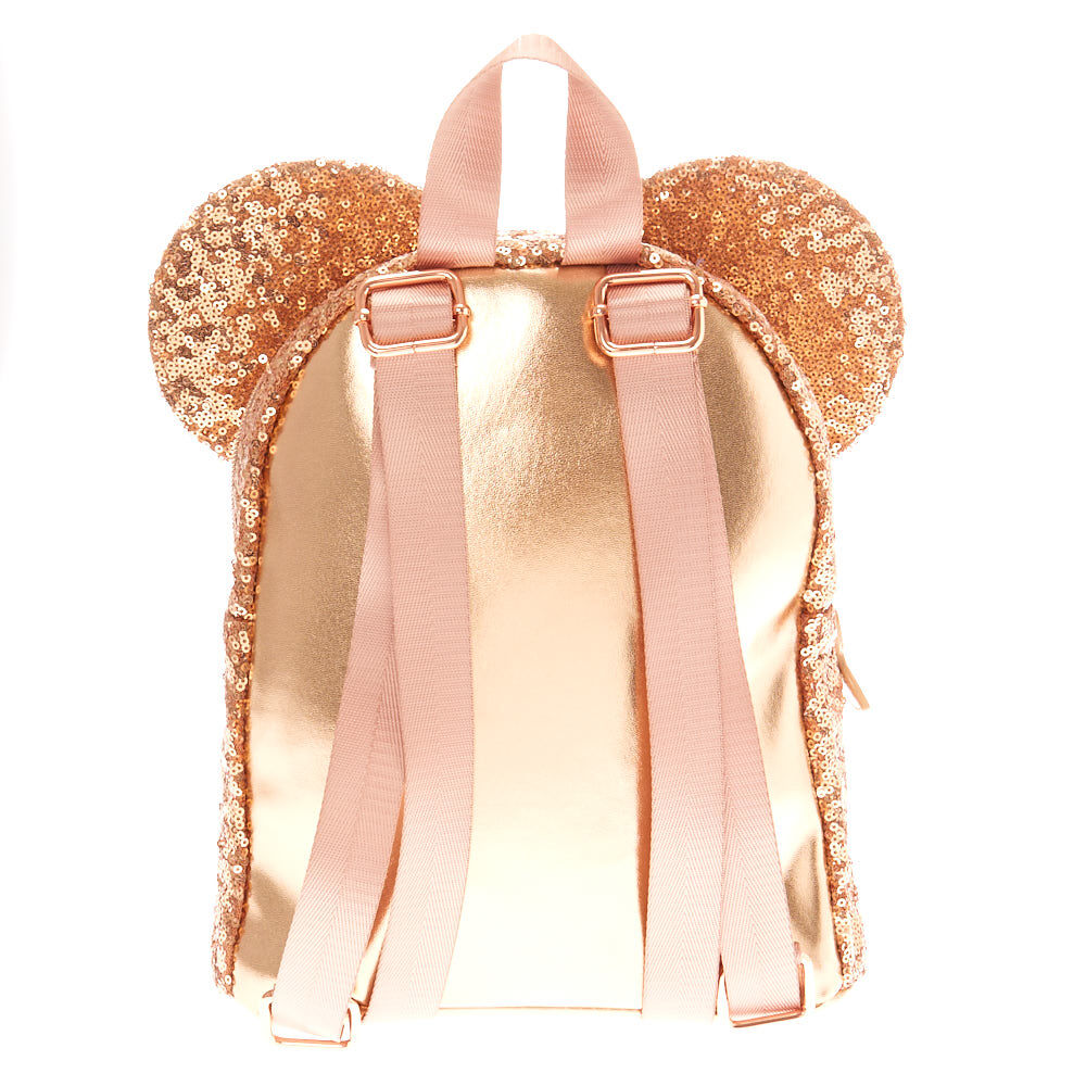 rose gold minnie mouse mini backpack